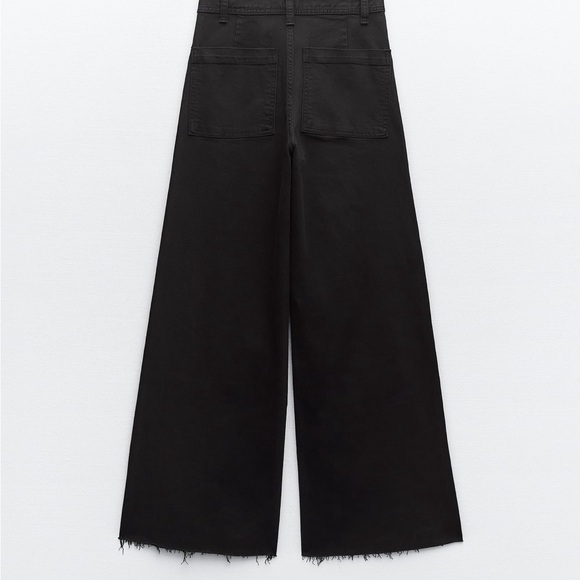 ZARA High Waist Marine Jeans - Picture 4 of 8